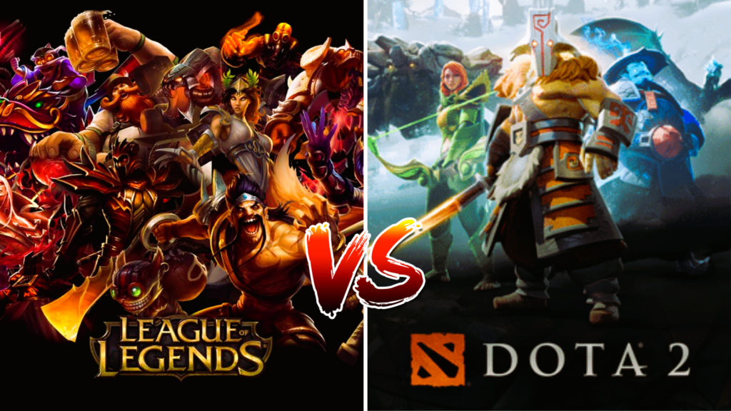 League of Legends vs Dota 2 